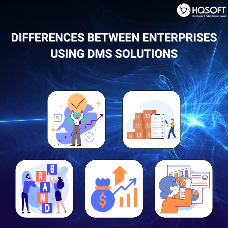 Differences between Enterprises using DMS solutions - HQsoft