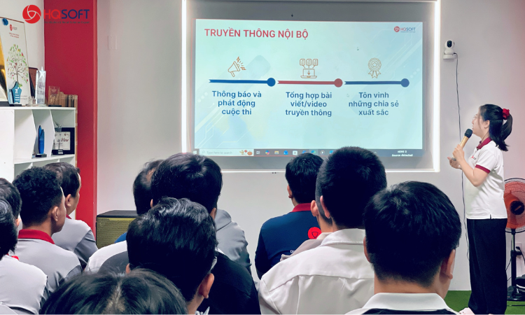 Khởi dậy “Cuộc thi ‘HQSOFT trong tôi’ – nơi mỗi thành viên chia sẻ câu chuyện, niềm tự hào khi làm việc tại HQSOFT”